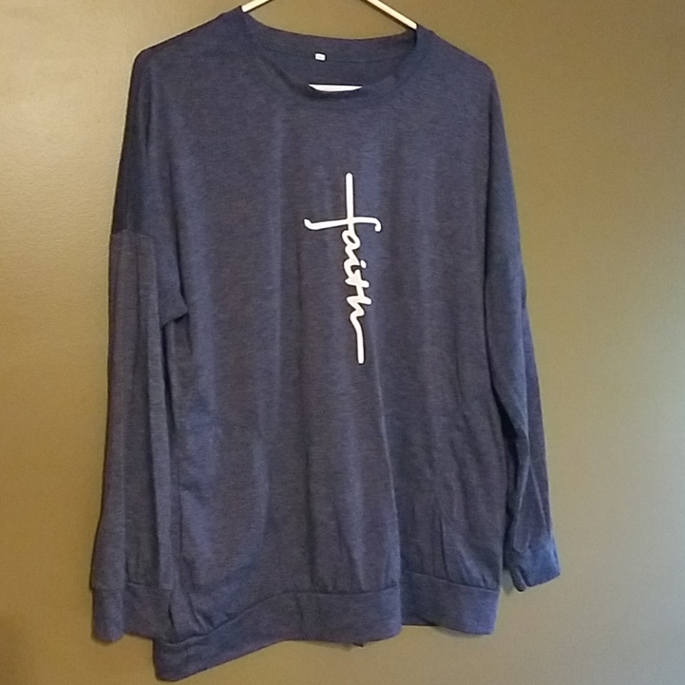 Long sleeve Faith shirt